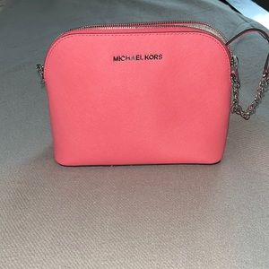 Michael Kors coral crossbody